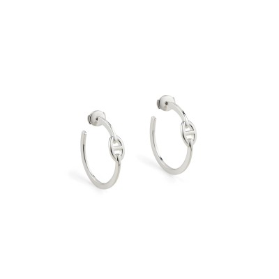 HERMES CHAINE D'ANCRE ENCHAINEE EARRINGS, SMALL MODEL H109510B00